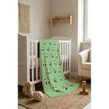 Panda Desenli Soft Touch Termal Bebek Battaniyesi Cbt0011 Renkli 100 X 150