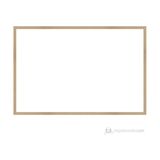 Panda Doğal Ahşap Çerçeve Yazı Tahtası 60x90 cm Renk Seçenekleri ile