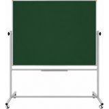 Panda Emaye Yüzey 360° Dönerli Mobil Yazı Tahtası 120X140CM Yeşil