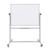 Panda Emaye Yüzey 360° Dönerli Mobil Yazı Tahtası 90X120CM Beyaz