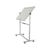 Panda Emaye Yüzey 360° Dönerli Tekerlekli Yazı Tahtası PAN 533 Beyaz 120x140 cm