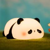 Panda Gece Lambası, Led Yumuşacık Sevimli Lamba, Çocuklar İçin Gece Lambası, Silikon Panda Işığı, Kısılabilir Kız Bebek Yatak Odası Gece Lambası, Emzirme Kreş Dekoru İçin Şarj Edilebilir