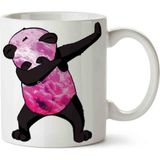 Panda Giant 2 Porselen Kupa Bardak - Beyaz - 300 cc