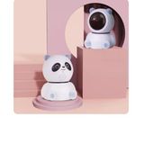 Panda Görünümlü 360° 1080P Ip Güvenlik Kamerası Gece Görüşlü Wifi Kamera