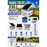 Panda GÜNEŞ ENERJİLİ ELEKTİRİKLİ ÇİT SİSTEMLERİ 30 DEKAR İLE 50 DEKAR ARASI KULLANIMA UYGUNDUR