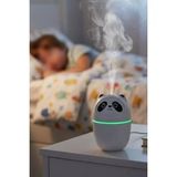 Panda H2o Işıklı Hava Nemlencirici Humdifier Buhurdanlık Gece Lambası Araba Araç Oda Ortam