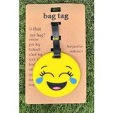 Panda Hediyelik Bagaj Bavul Valiz Çanta Etiketi/ Kahkaha Smile Emoji