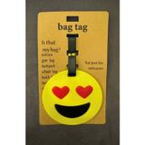 Panda Hediyelik Bagaj Bavul Valiz Çanta Etiketi/Smile Emoji