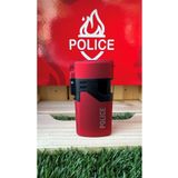 panda hediyelik Police Turbo Kapaklı Çakmak/mat Kırmızı