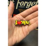Panda Hediyelik Terlik Süsü/I Love You