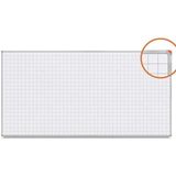 Panda Kareli Mıknatıslı Yüzey Beyaz Yazı Tahtası 120X270CM - 120 x 270 cm - Duvara Monte Yazı Tahtası