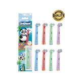 Panda Kids - Çocuklara Özel Oral-B Uyumlu 8 Adet Yedek Başlık – Nazik Temizlik ve Diş Eti Koruması