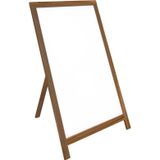Panda Lüks Ahşap Ayaklı Yazı Tahtası 60X85CM - Beyaz