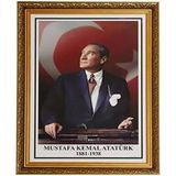 Panda Lüks Mdf Çerçeveli Atatürk Köşesi 60 x 80 cm