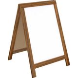 Panda Lüx Ahşap Ayaklı Çatı Tipi Yazı Tahtası 60x85 cm 121