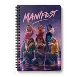 Panda Manifest A5 Yandan Spiralli Defter – 80 Yaprak Çizgili Not Defteri Okul Defteri