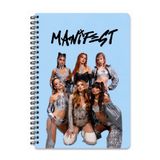 Panda Manifest A5 Yandan Spiralli Defter – 80 Yaprak Çizgisiz Not Defteri Okul Defteri