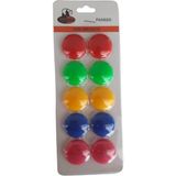 PANDA MIKNATIS RENKLİ BÜYÜK 10 LU BLİSTER