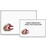 Panda Mıknatıslı Yüzey Kareli Yazı Tahtası PAN 593 Beyaz 120x180