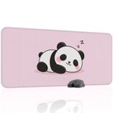 Panda Oyuncu Gaming Mouse Pad Kauçuk Kaymaz Taban Mousepad (V2, 90x40 XXL)