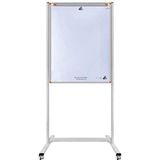 Panda PAN 240 Beyaz Tekerlekli Sabit Flip Chart Sistemli Yazı Tahtası