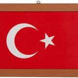 Panda PAN 423 MDF Çerçeveli Türk Bayrağı