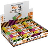 Panda Pansil Neon Silgi-Neon Eraser 30 Adet