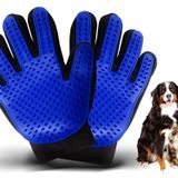 Panda Products Köpek Bakım Eldiveni - Çift Eldiven - Evcil Hayvan Bakım Eldiveni - Köpekler ve Kediler için - Masaj Fonksiyonu - 5 Parmak Tasarımı