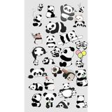Panda Sticker Telefon Laptop Notebook Tablet Defter Matara Stiker Etiket ST1526