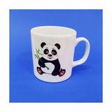 Panda Tasarımlı Kupa Bardak - Renkli