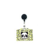 Panda Temalı Yatay Kart Kabı Kart Koruyucu