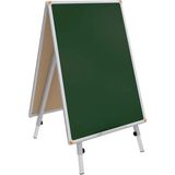 Panda Yazı Tahtası Çatı Tipi Çift Yüzlü Yeşil+Siyah 60X85 Pan 278