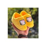 Pandalina Hello Kitty Kız Çocuk panduf kaydırmaz taban anaokulu kreş ev ayakkabısı