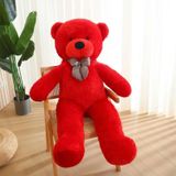 Pandamkee 200 Cm Papyonlu Peluş Ayı-Dev Boy-Sevgiliye Özel Hediye - % 100 Yerli