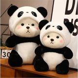 Pandamkee Kapşonlu Uykumcuk Peluş Ayıcık Panda