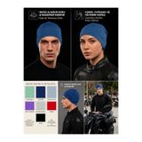 Pandamoto Kask Bonesi Balaklava Yazlık Kask Maskesi Kask Bere Motorcu Buff Maske Motorcu Maskesi Lacivert Renk