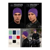 Pandamoto Kask Bonesi Balaklava Yazlık Kask Maskesi Kask Bere Motorcu Buff Maske Motorcu Maskesi Mor Renk
