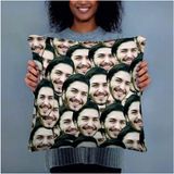 Pandart Fotoğraflı Kişiye Özel Baskılı Yastık - 40 x 30 cm - 001-Renkli