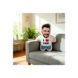 pandart Minik Sevgilim Yastık Peluş Oyuncak Kişiye Özel Yastık