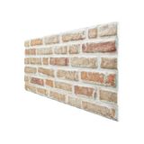 Pandekor 5 Adet (2,5M2) X Tuğla Desenli 3 Boyutlu Renkli Strafor Köpük Duvar Kaplama Paneli () BR-550