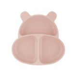 Pandish HupPo Vakum Tabanlı Silikon Mama Tabağı - Pembe