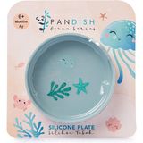 Pandish Jelly Melly Silikon Mama Tabağı Bluish (4 Adet)