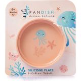Pandish Jelly Melly Silikon Mama Tabağı Pinky (4 Adet)