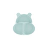 Pandish Vakum Tabanlı Silikon Mama Tabağı Minty Greeny