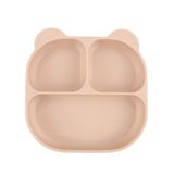 Pandish Vakum Tabanlı Silikon Mama Tabağı - Pembe