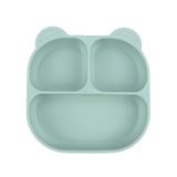 Pandish Vakum Tabanlı Silikon Mama Tabağı - Yeşil