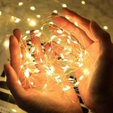 Pandogo Peri LED Çok Amaçlı Dekoratif Aydınlatma Bakır Tel Mekan Parti Aydınlatma 3 Metre - 5 m - Naturel Günışığı