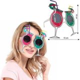 Pandoli Coctail Kokteyl Kadehi Şeklinde Parti Gözlüğü 1 Adet hawai retro