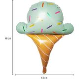 Pandoli Cone Ice Cream Külahta Dondurma Şeklinde Folyo Balon 66 x 60 cm 1 Adet Hawa