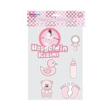Pandoli Hoşgeldin Kızım Sticker Set